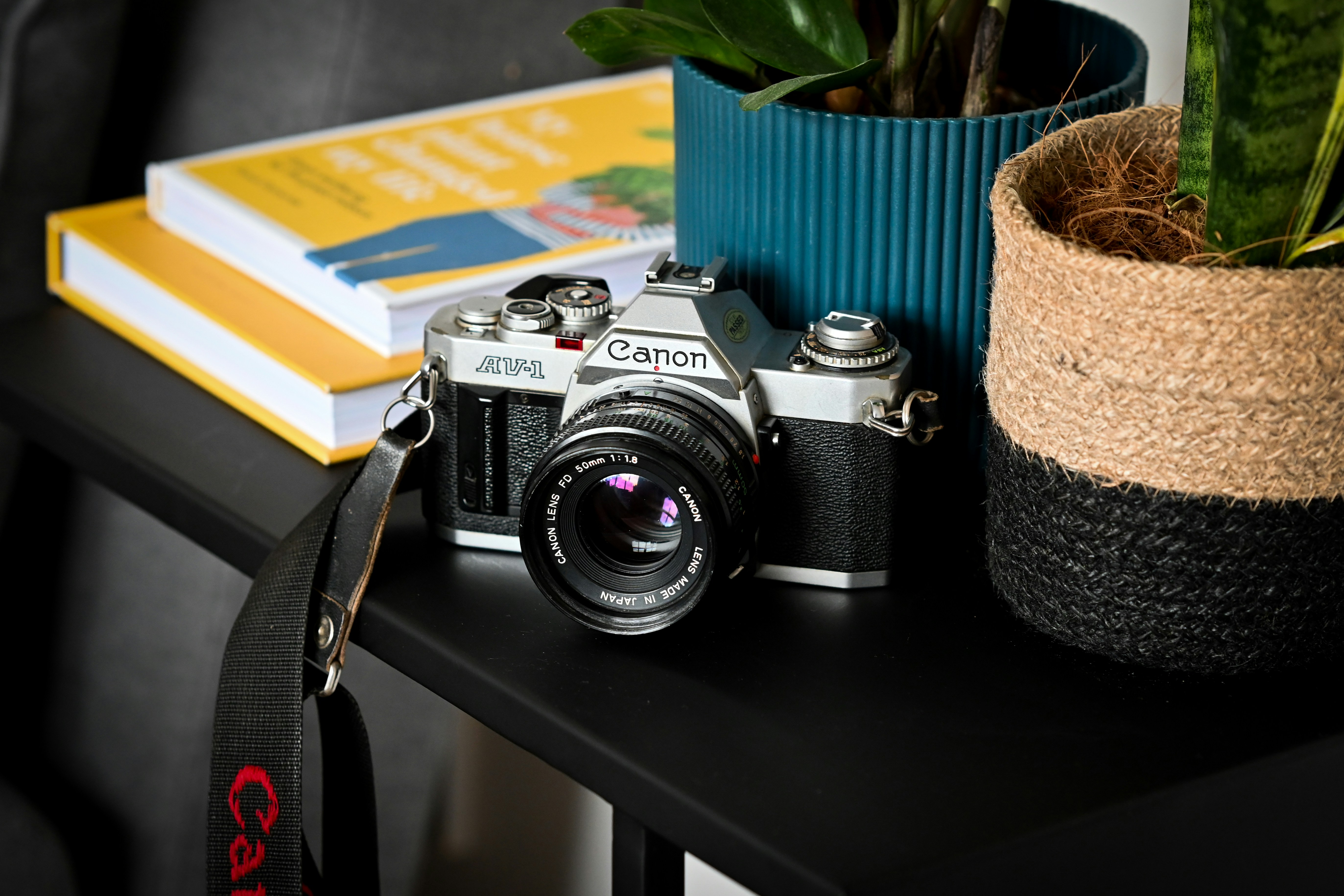 camera on a table - Simple Product Photography