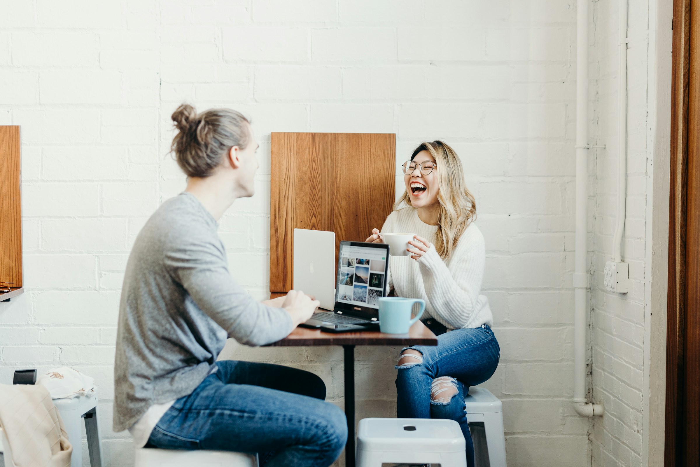 team looking happy - AI Product Photography