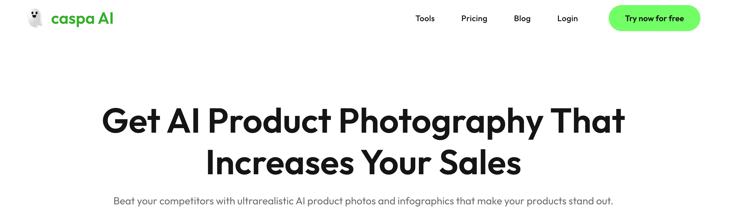 Caspa - AI Product Photography