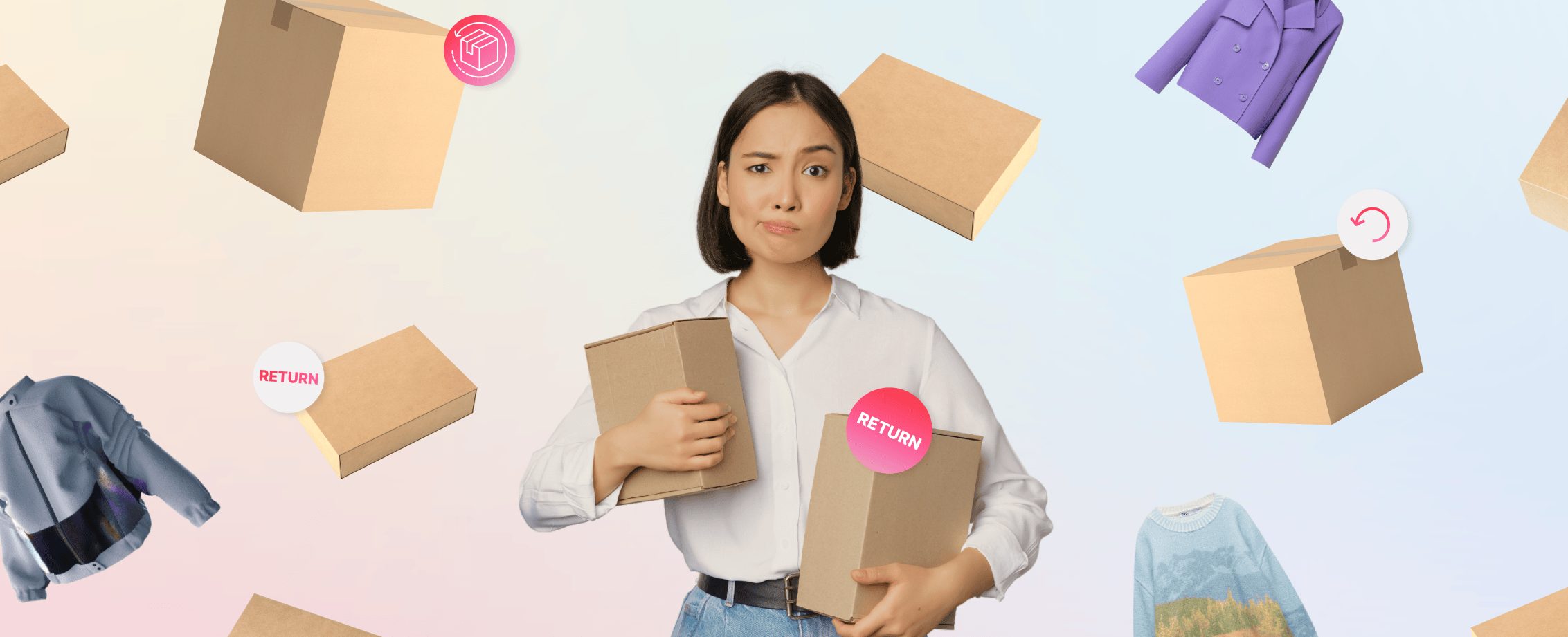 woman worried - Fashion eCommerce Return Rate