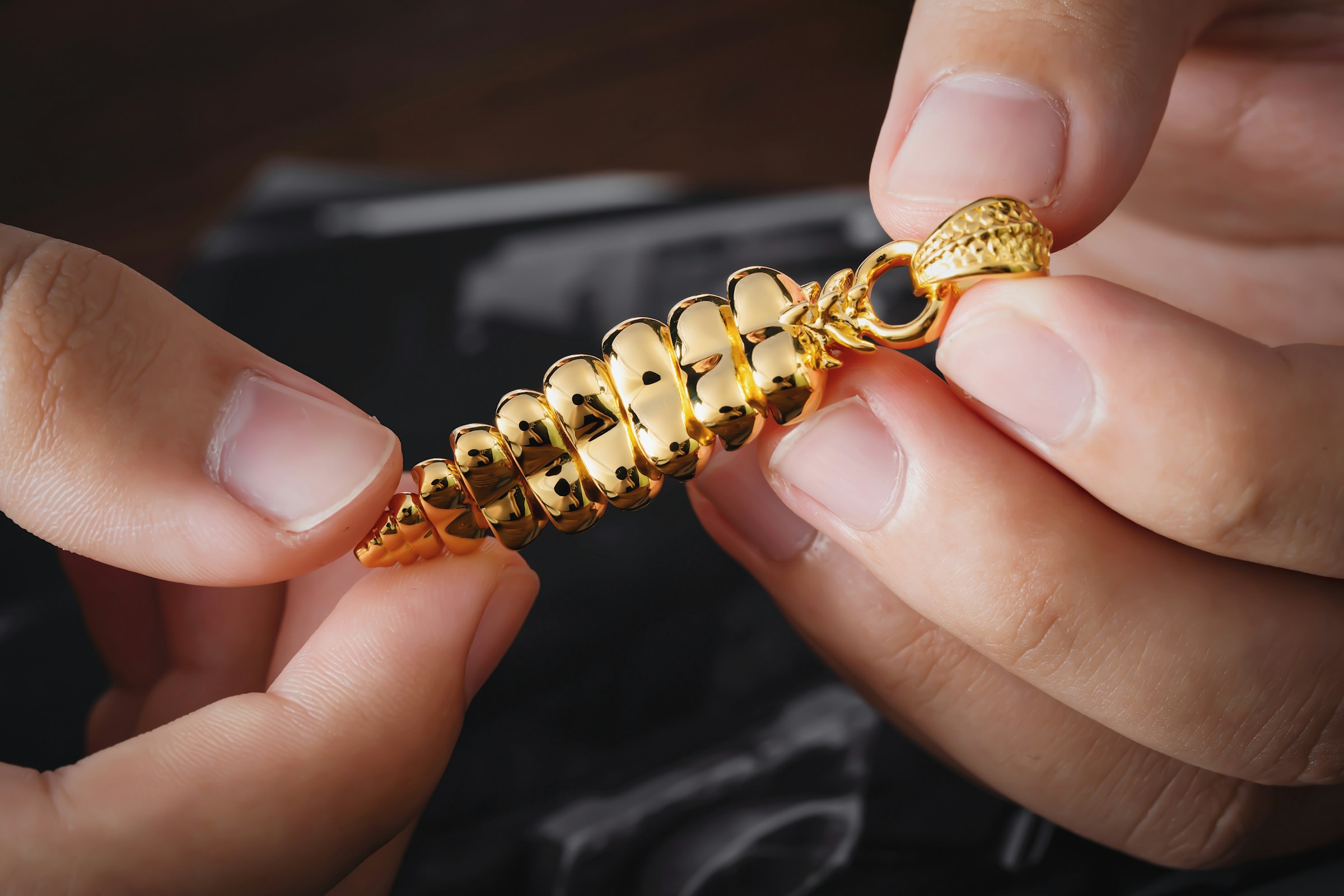 man holding jewls - Jewelry Product Photography
