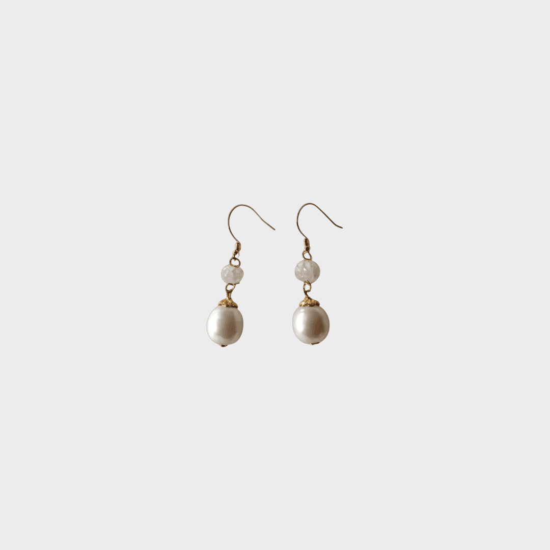 earrings grey background made on the Caspa AI AI Product Video Generator