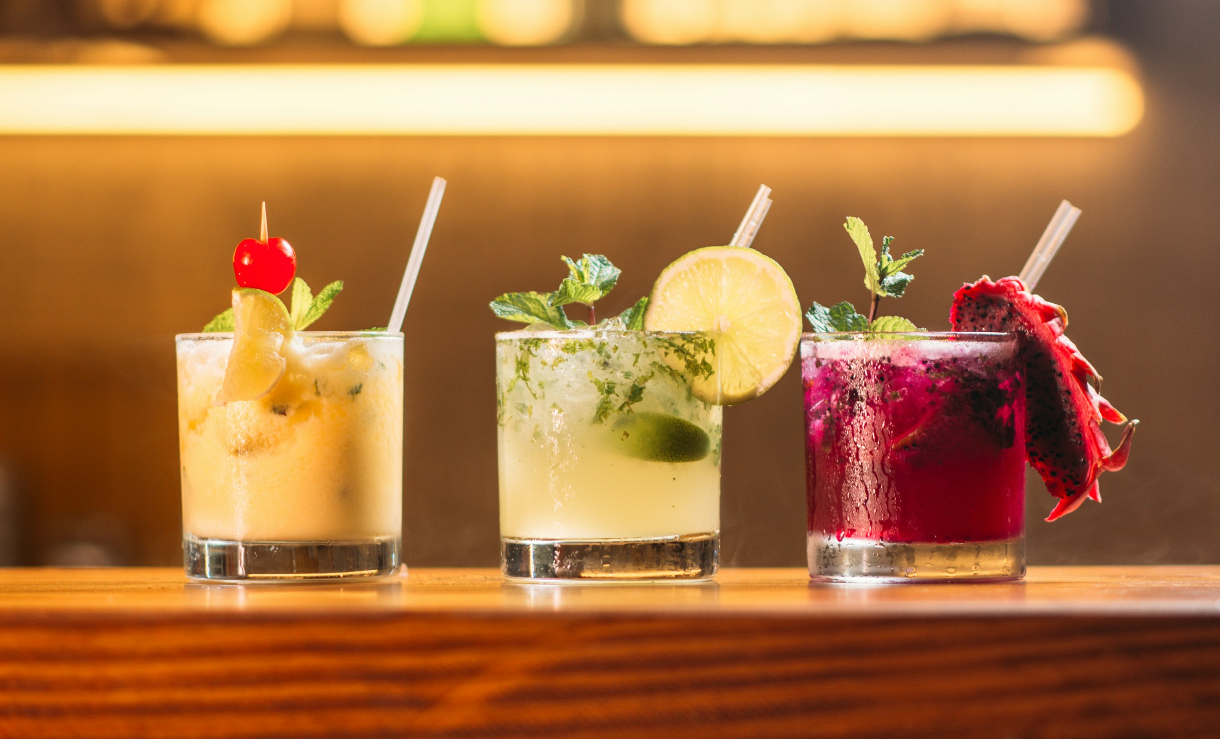 different cocktails - Cocktail Photography