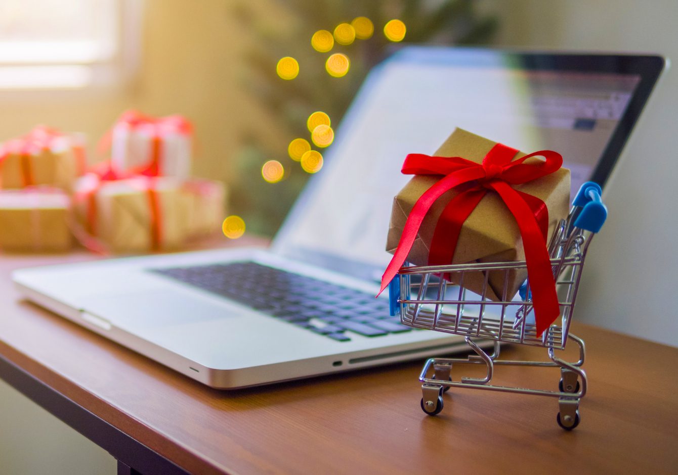 holiday gifts in cart - Holiday eCommerce Strategy
