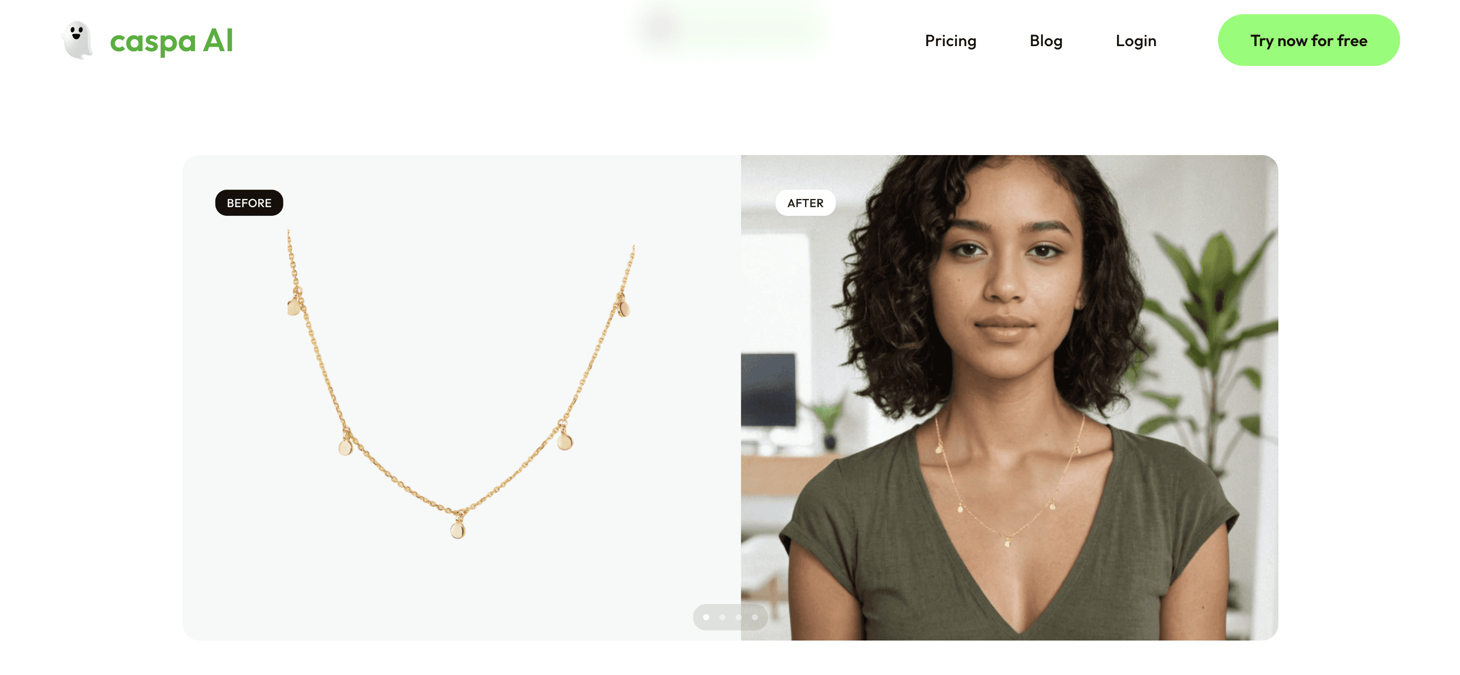 Caspa Before and After - AI Product Photography