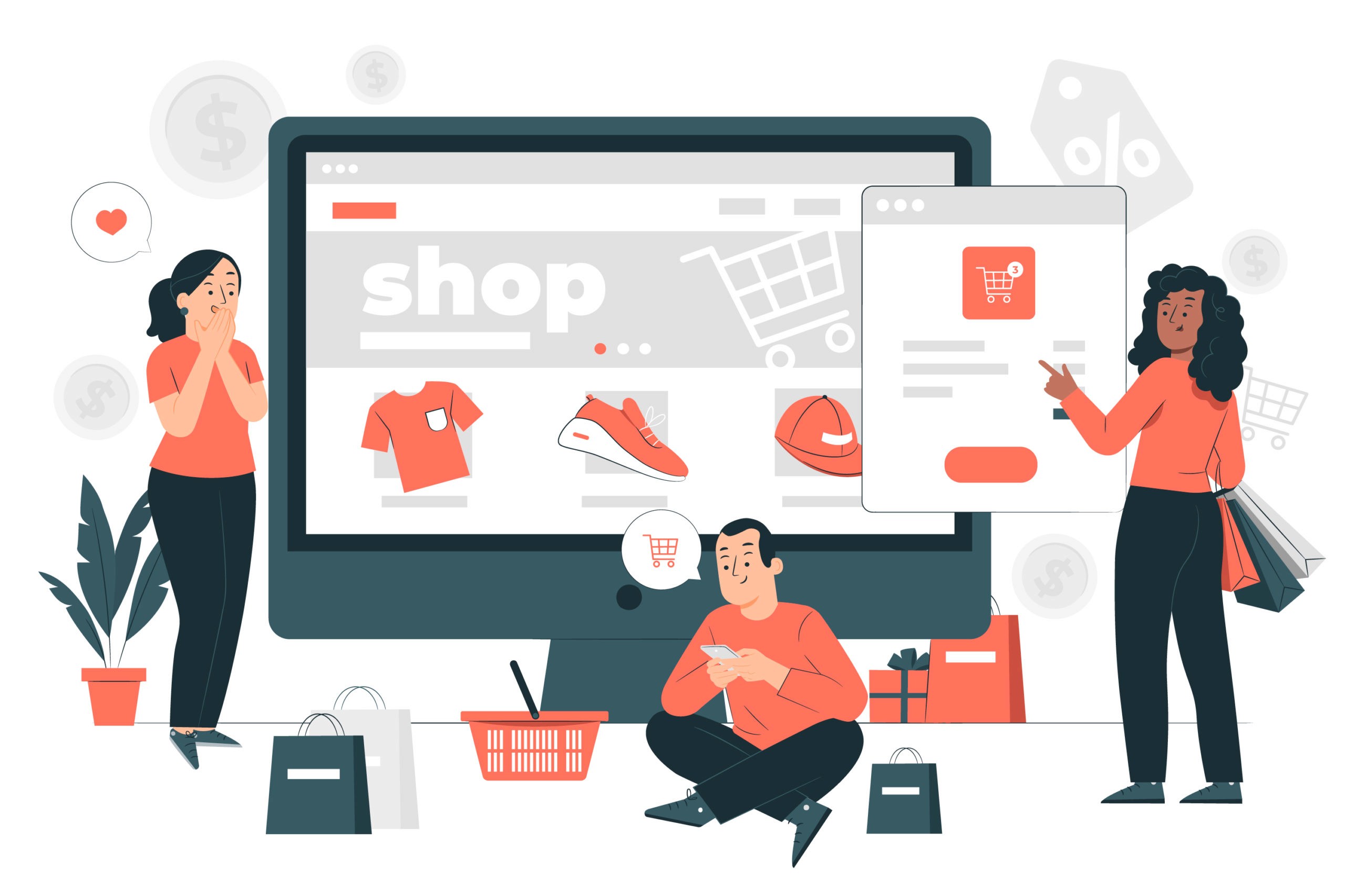 woman showcasing work - Product Listing Page Examples