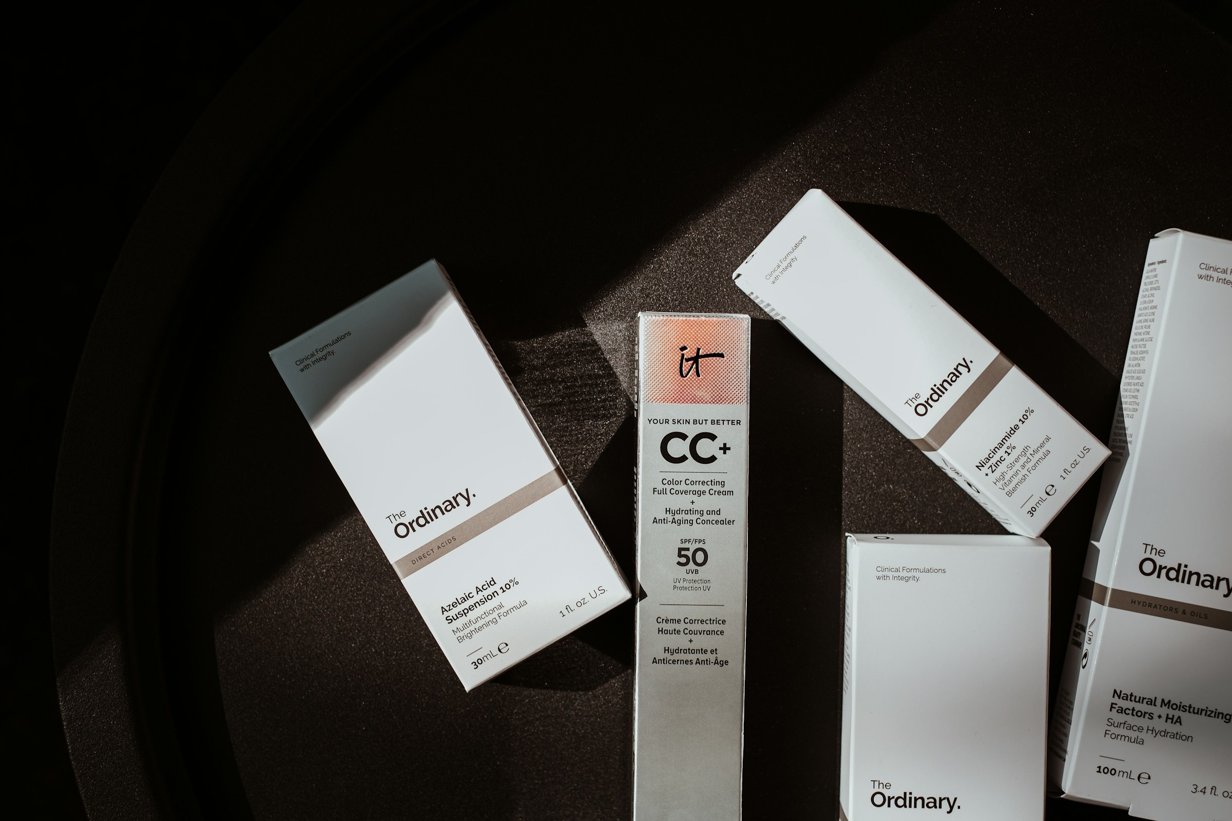 beauty products in sun - Natural Light Product Photography