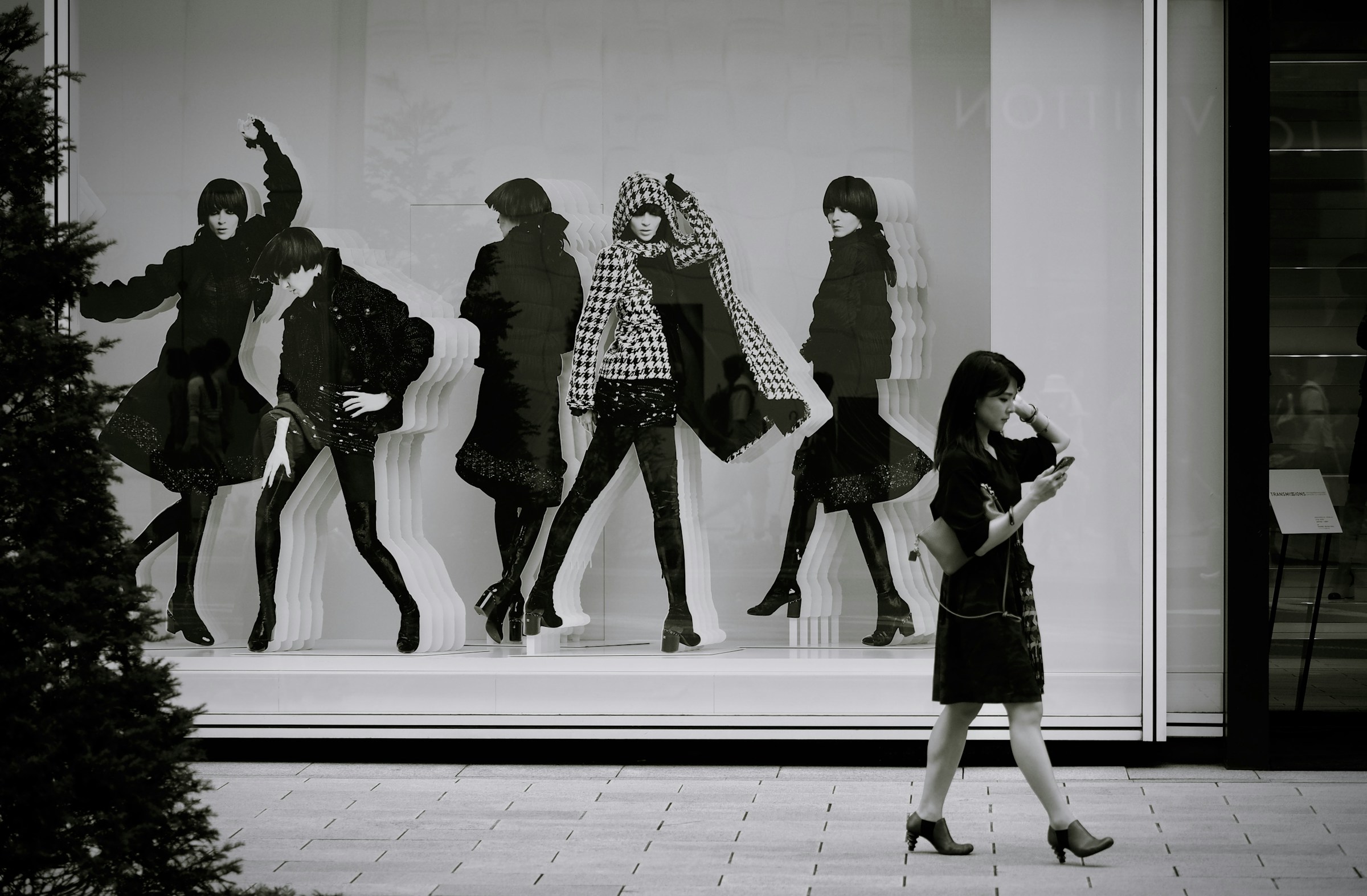 person walking by a store - Types of Fashion Photography